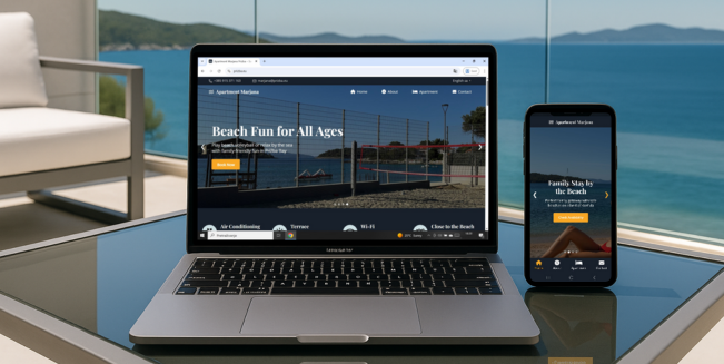 slika primjera web stranice